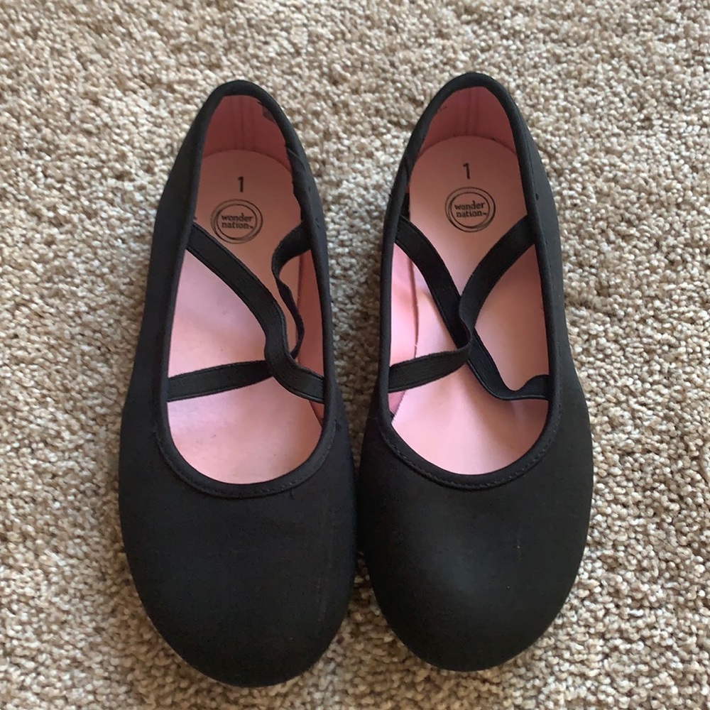 Black flats